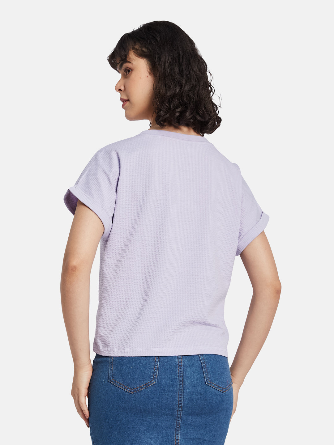 METTLE Women Printed T-shirt