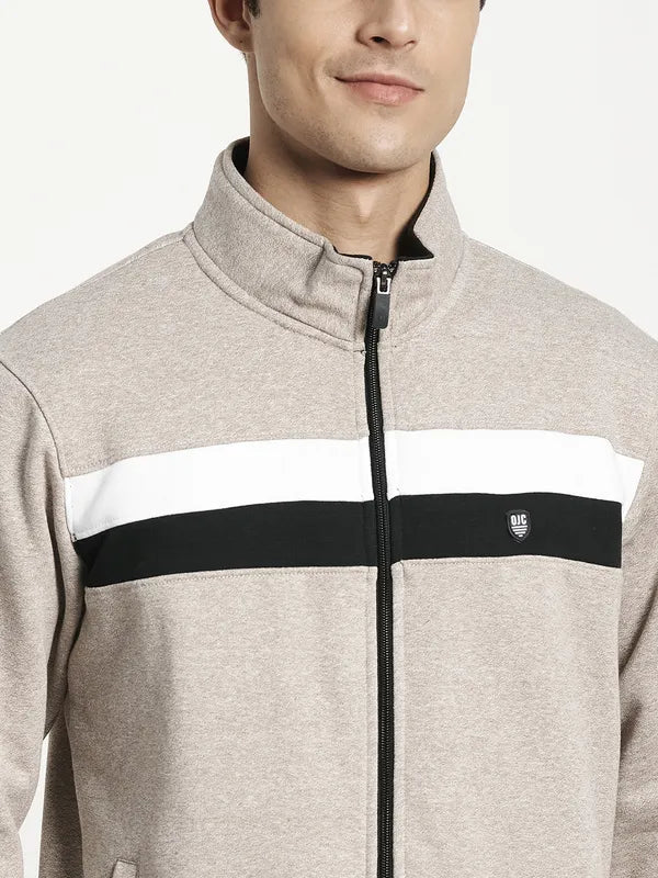Men Brown Solid Tracksuits