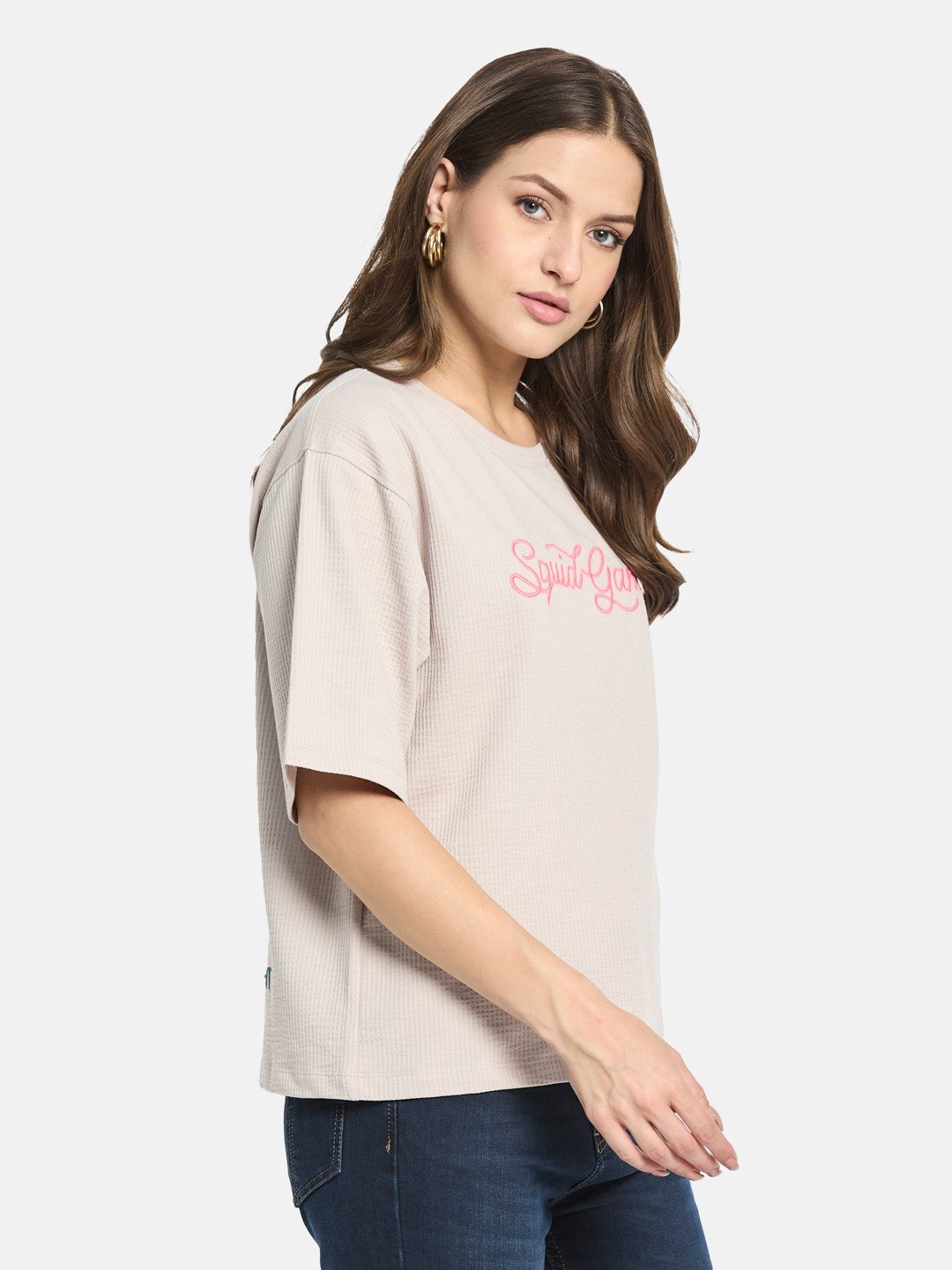 METTLE Women Printed T-shirt