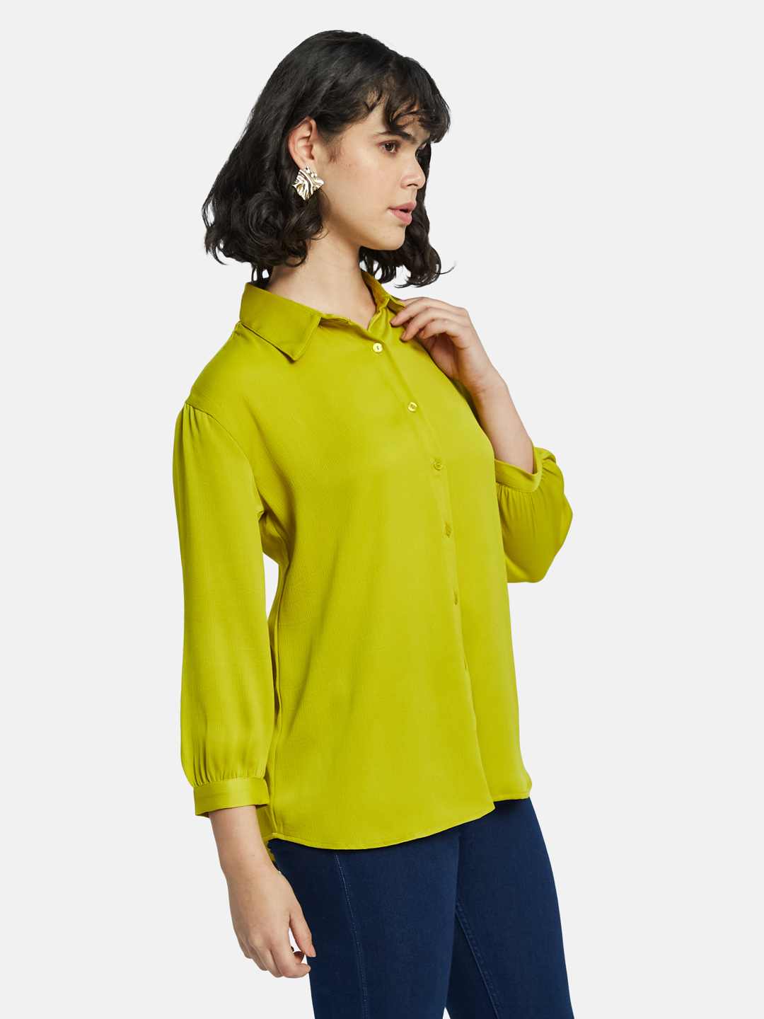 METTLE Women Opaque Casual Shirt