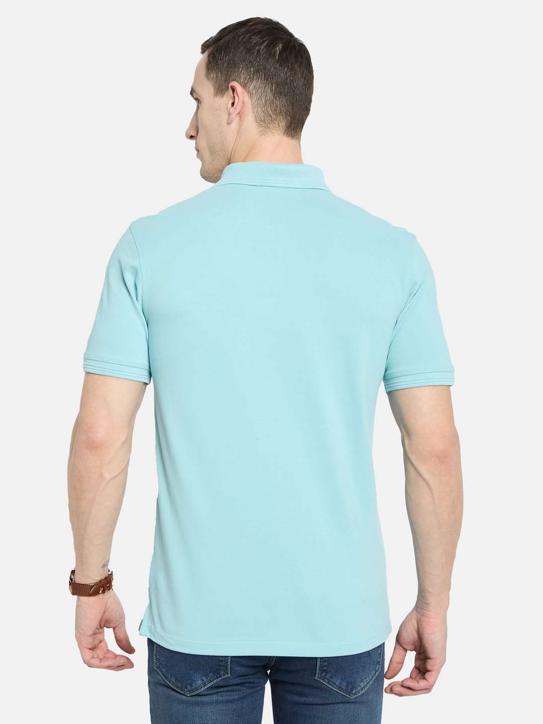 Octave Men Polo Collar T-shirt