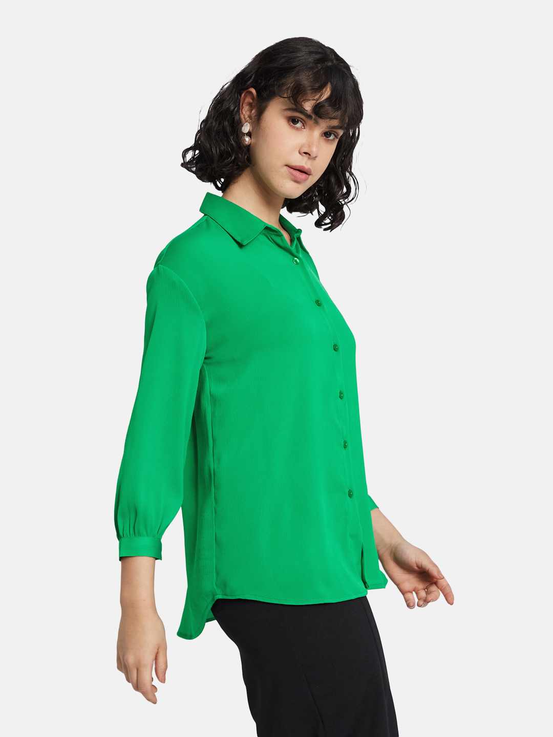 METTLE Women Opaque Casual Shirt