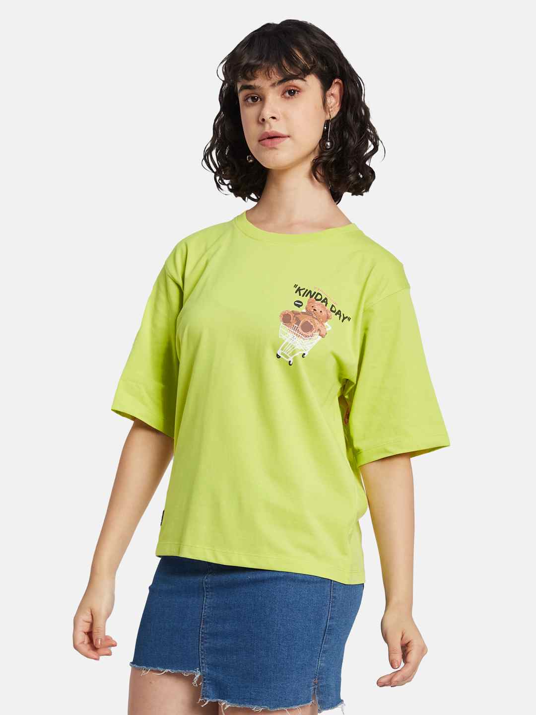 METTLE Women Printed T-shirt