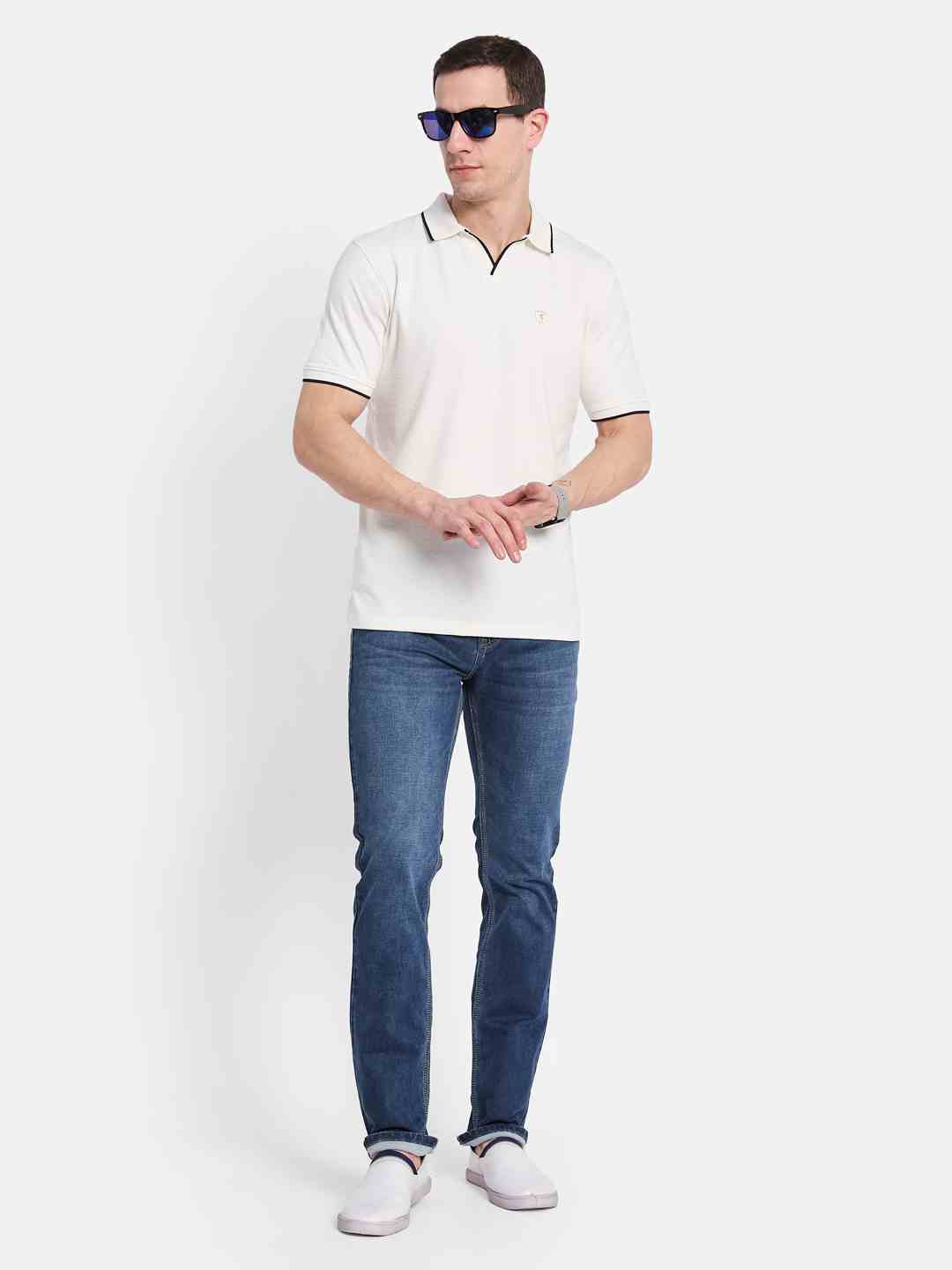 Octave Men Light Fade Stretchable Jeans
