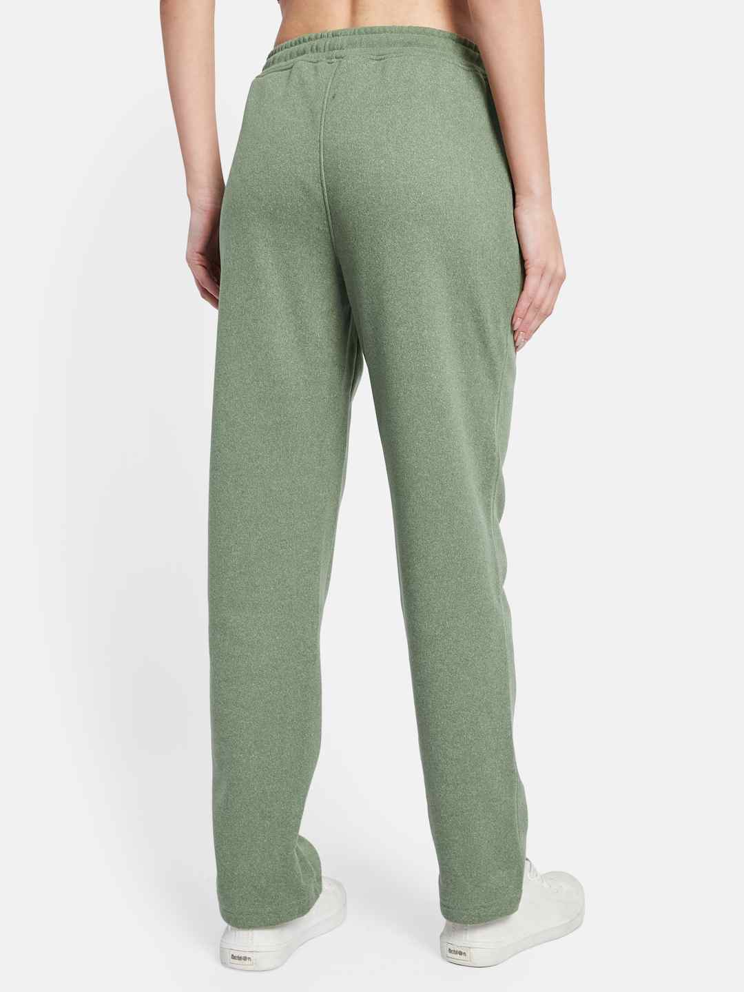 METTLE Women Cotton Mid Rise Track Pants