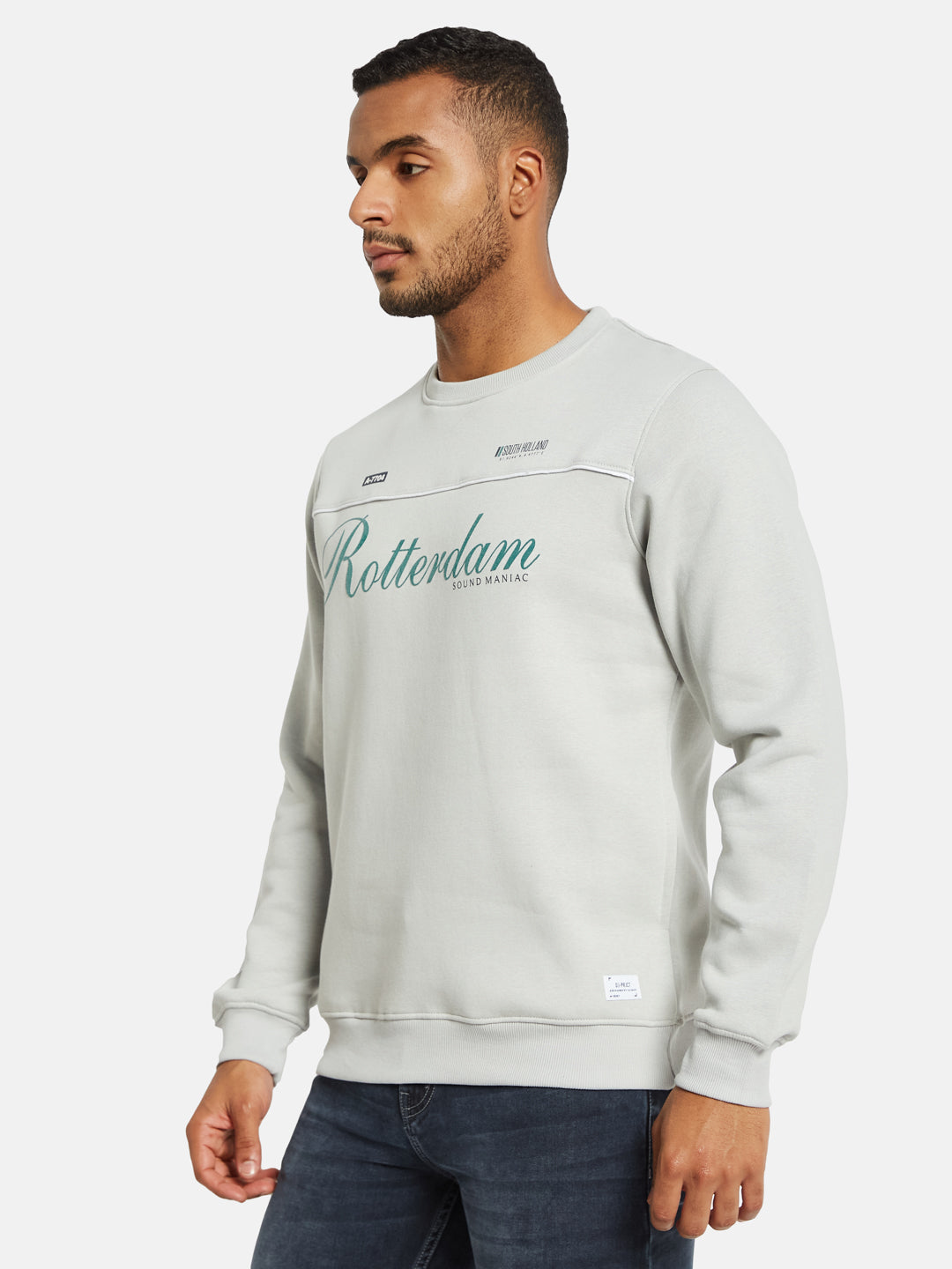 Octave Men Printed Sweatshirt