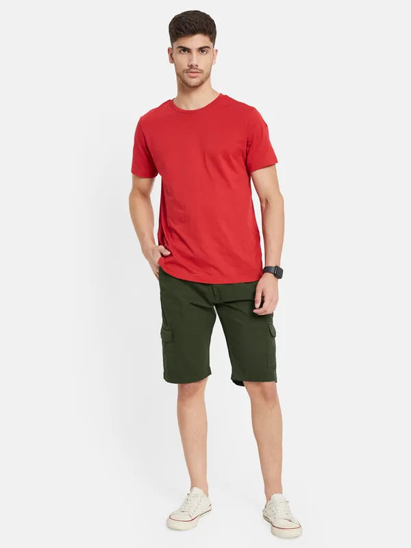 Basic Cargo Pocket Long Shorts