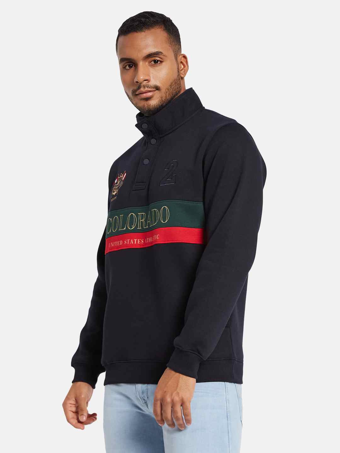 Octave Men Printed Sweatshirt