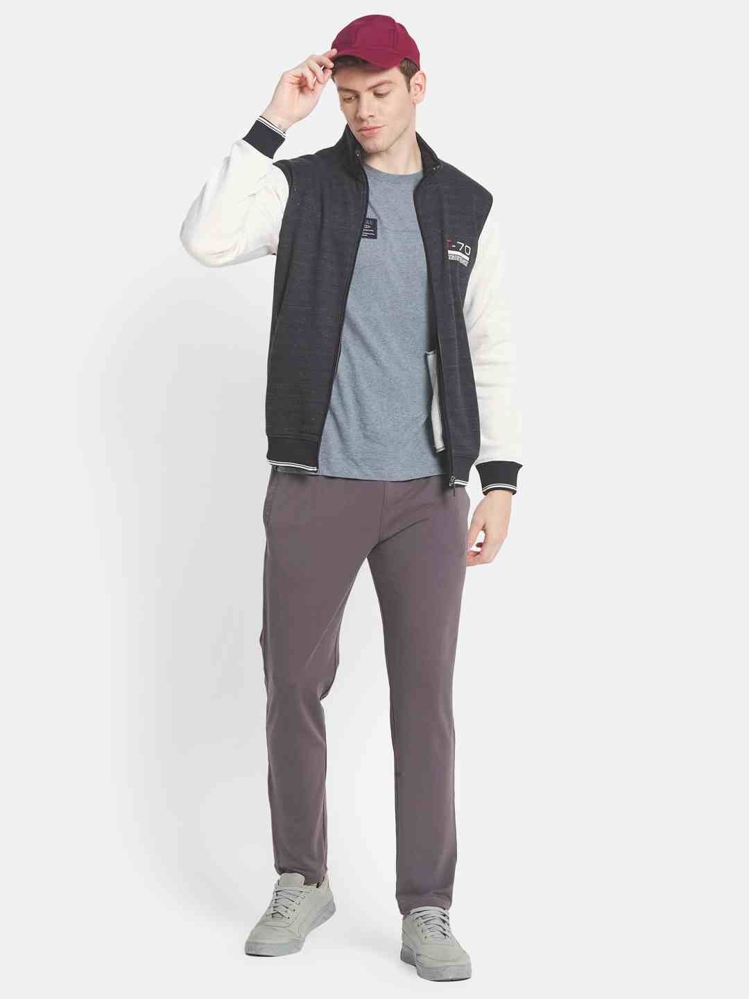 Octave Men Colourblocked Sweatshirt