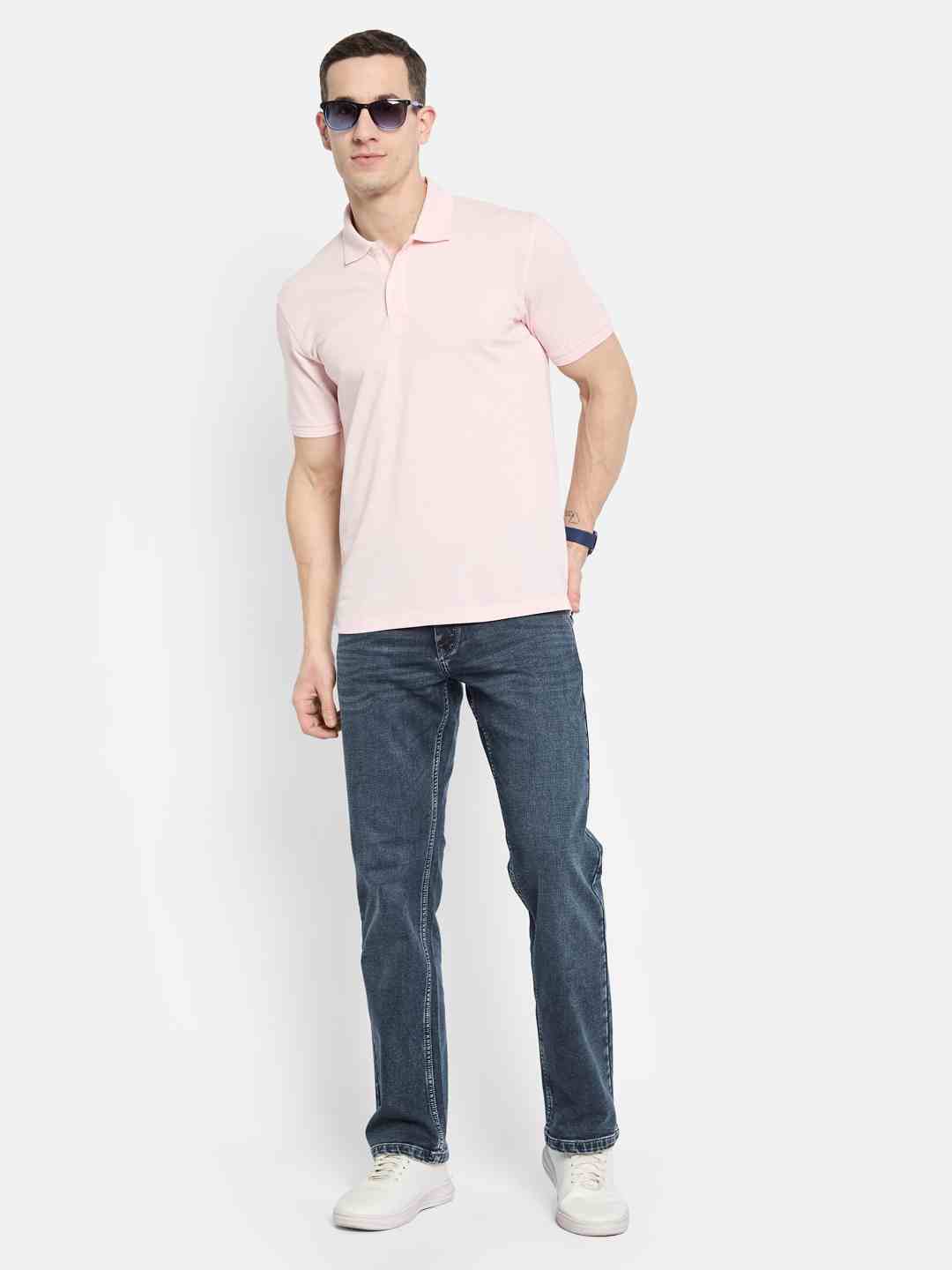 Octave Men Polo Collar T-shirt