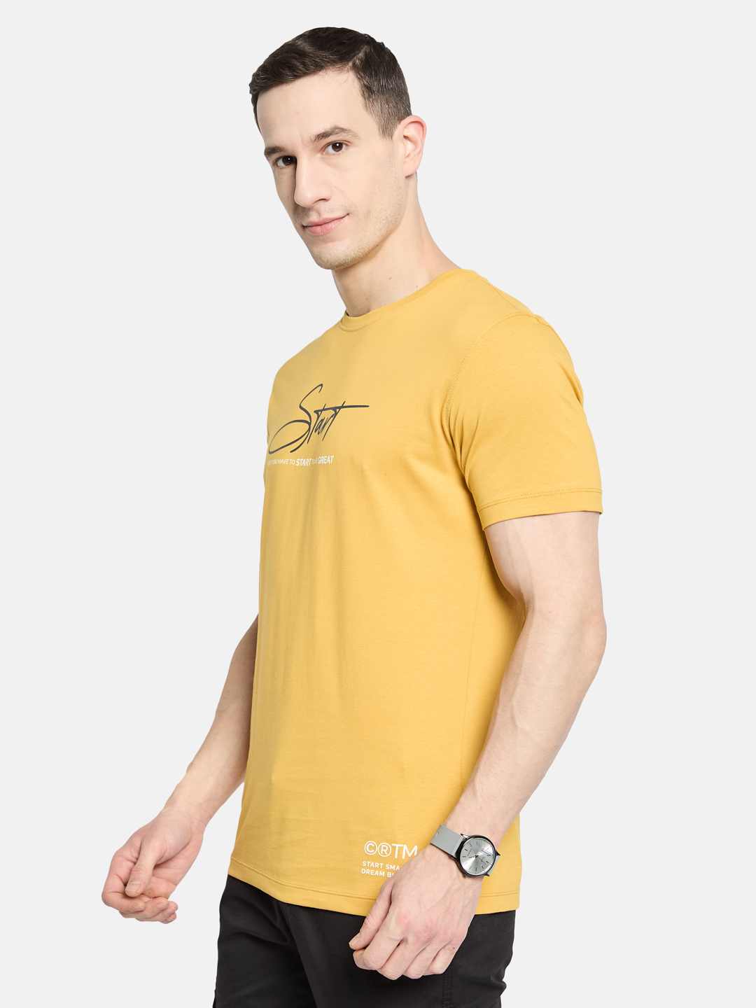 Octave Men Printed T-shirt