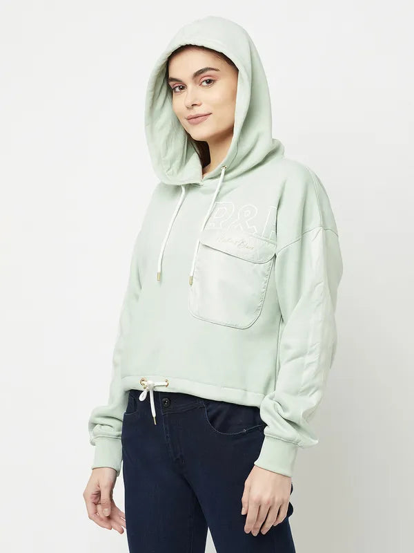 Women Dusty Mint Sweatshirts
