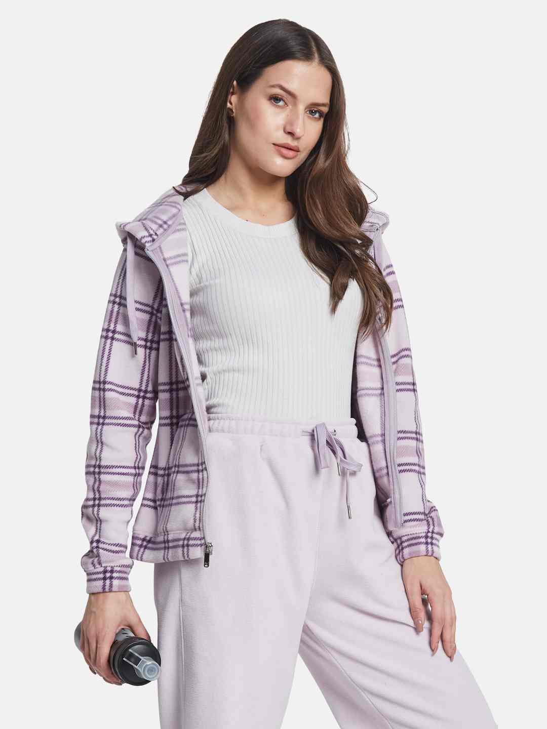Mettle Women Checked Track Suits