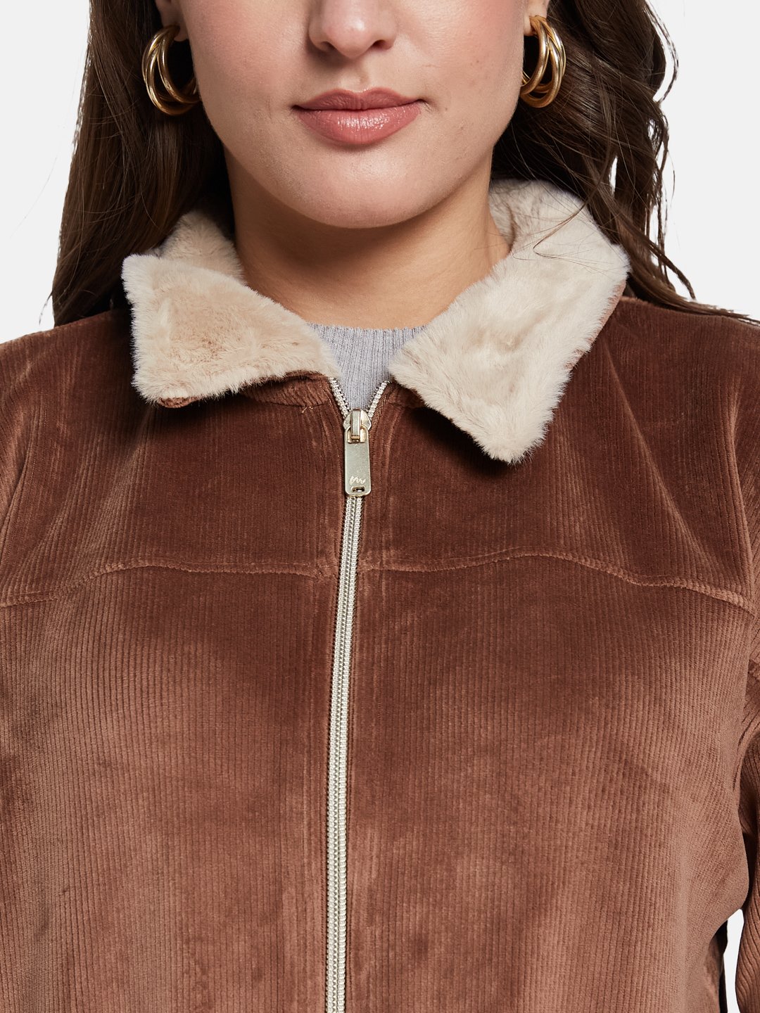 METTLE Women Front-Open aw24 Sweatshirt