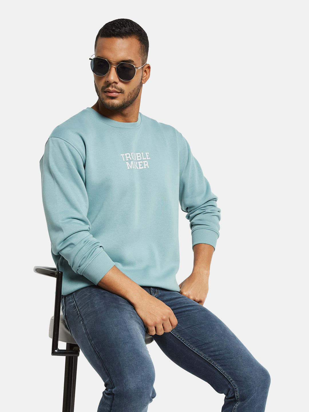 Octave Men Printed Sweatshirt