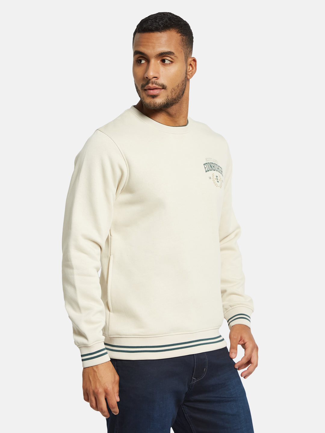 Octave Men Printed Sweatshirt