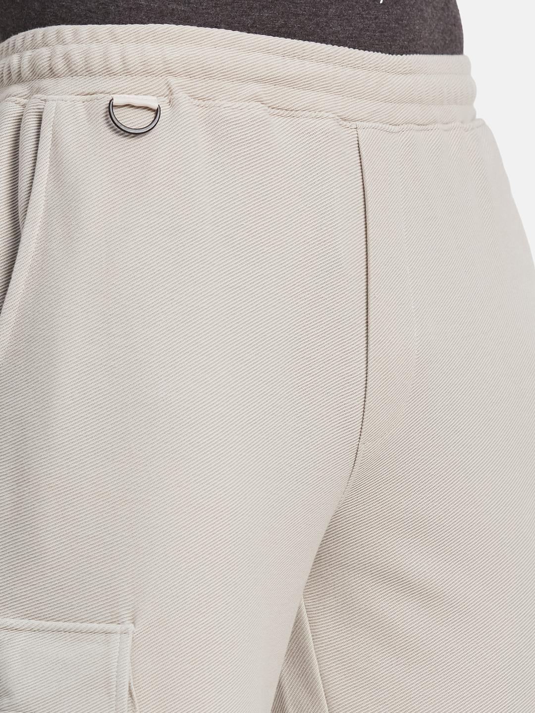 Octave Men Cotton Mid-Rise Cargo Track Pant