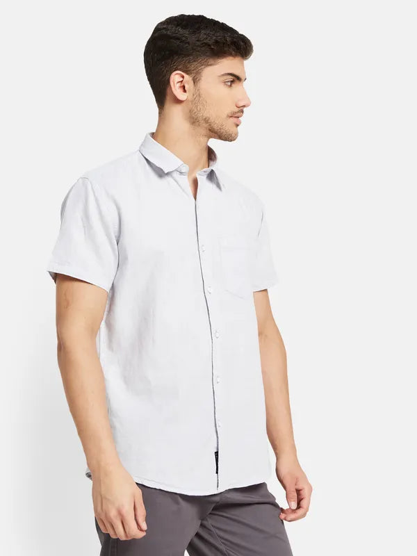 Basic Linen Blend Shirt