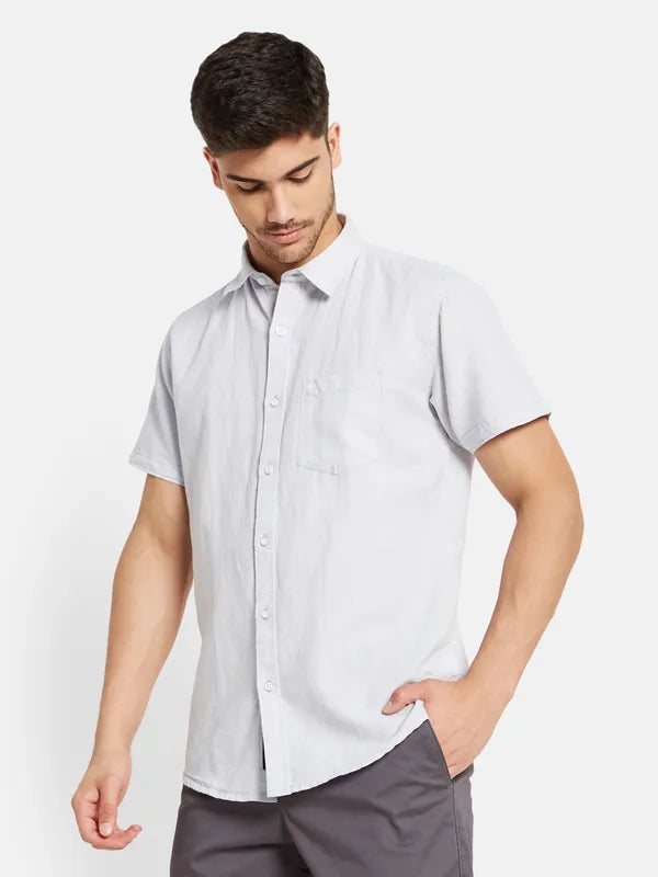 Basic Linen Blend Shirt