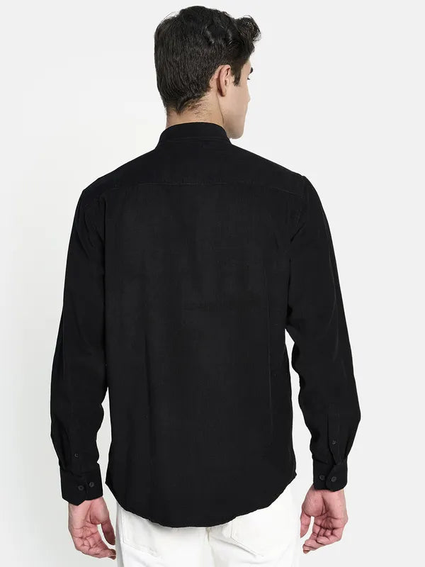 Men Black Casual Shirt