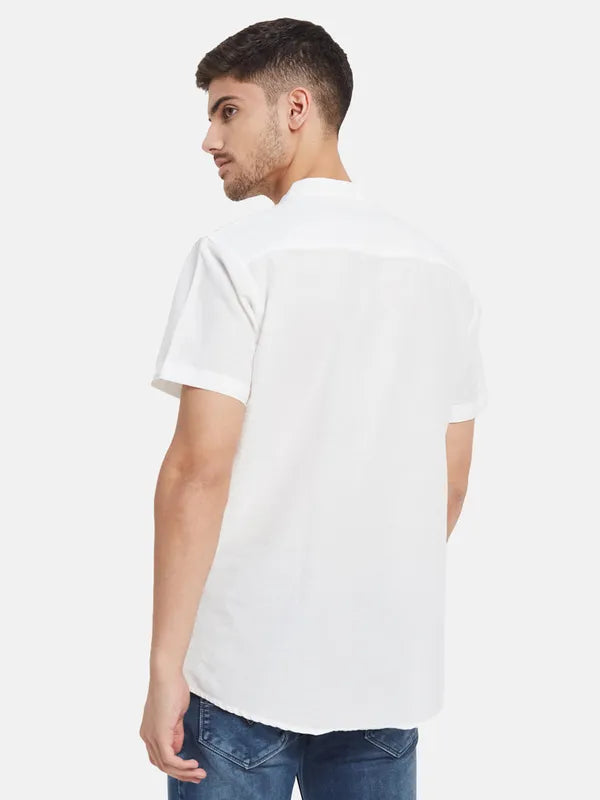 Mandarin Collar Basic Kurta