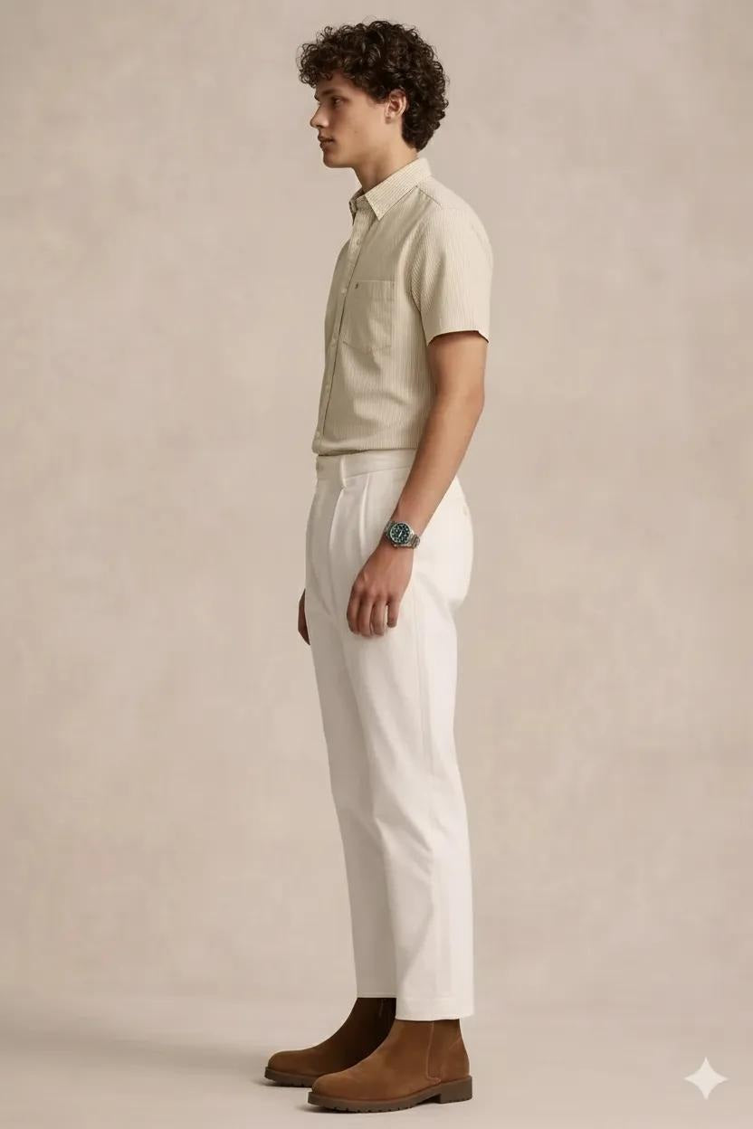 Men Striped Casual Shirt