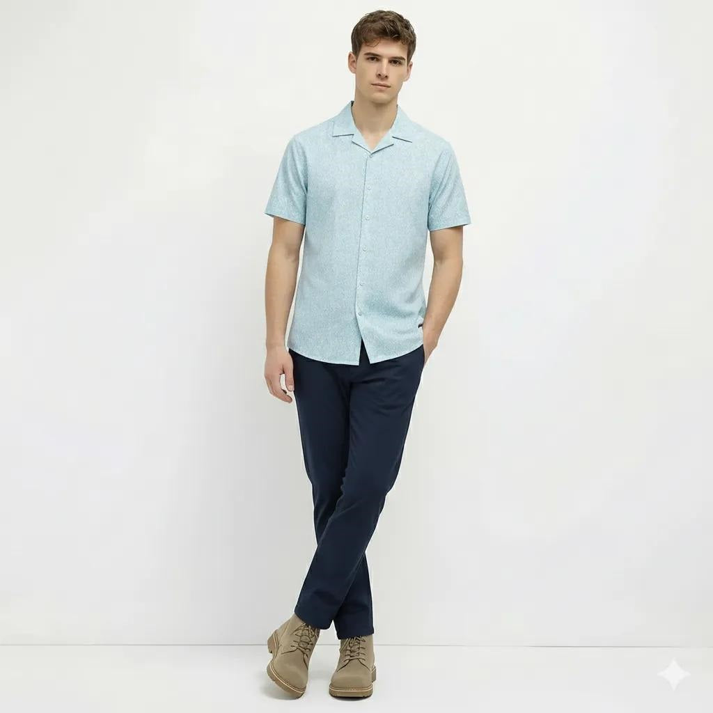 Men Printed Casual Shirt