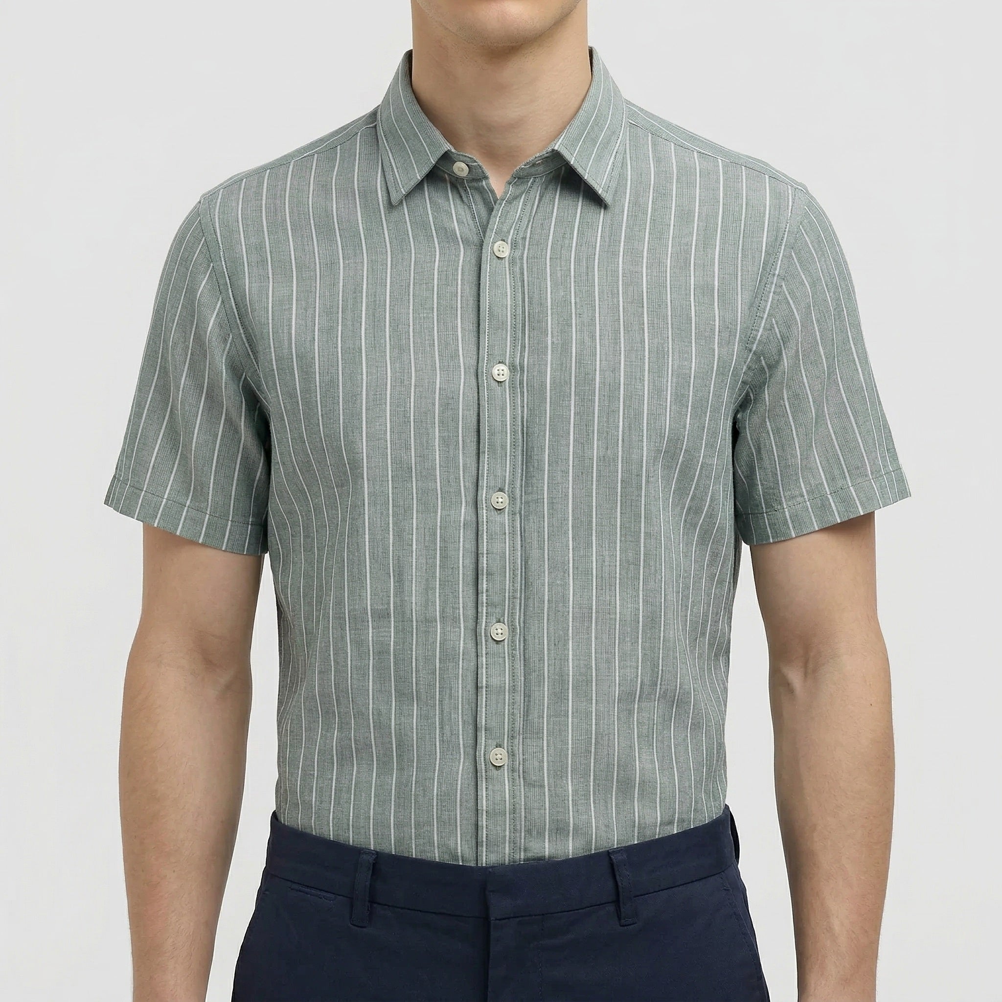 Men Striped Casual Shirt