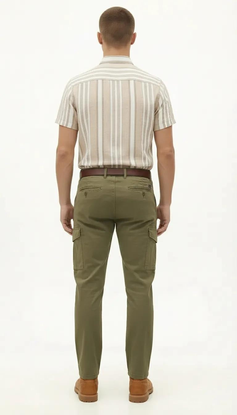 Men Striped Casual Shirt