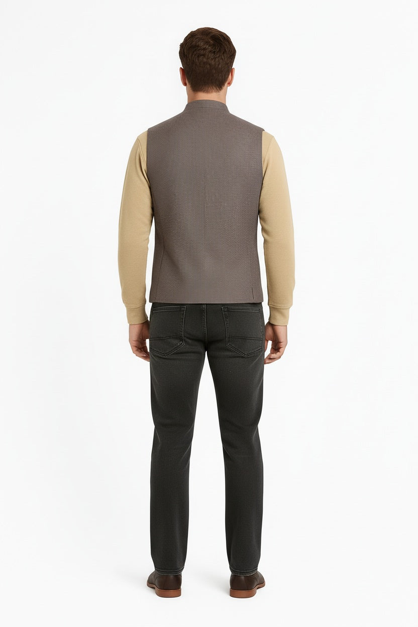 Men Solid Coat