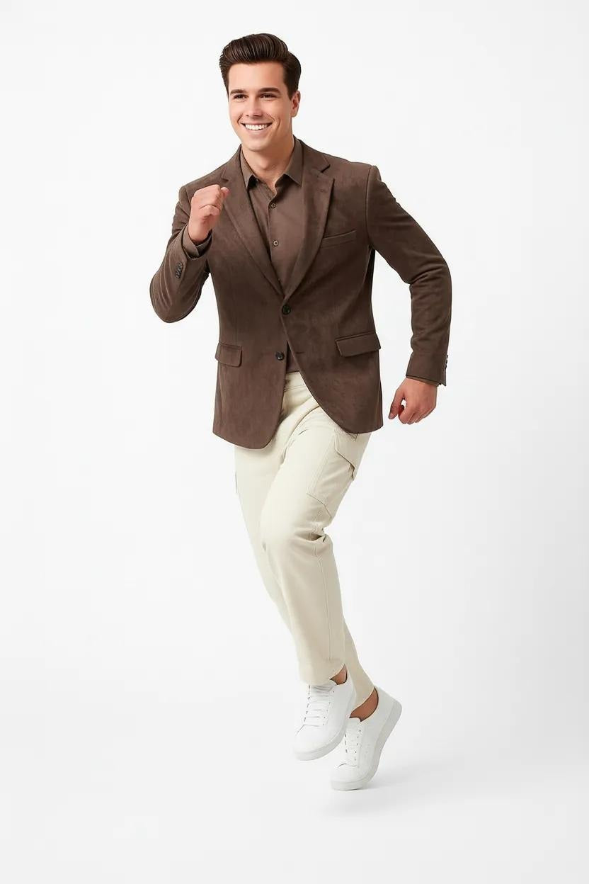 Men Solid Coat