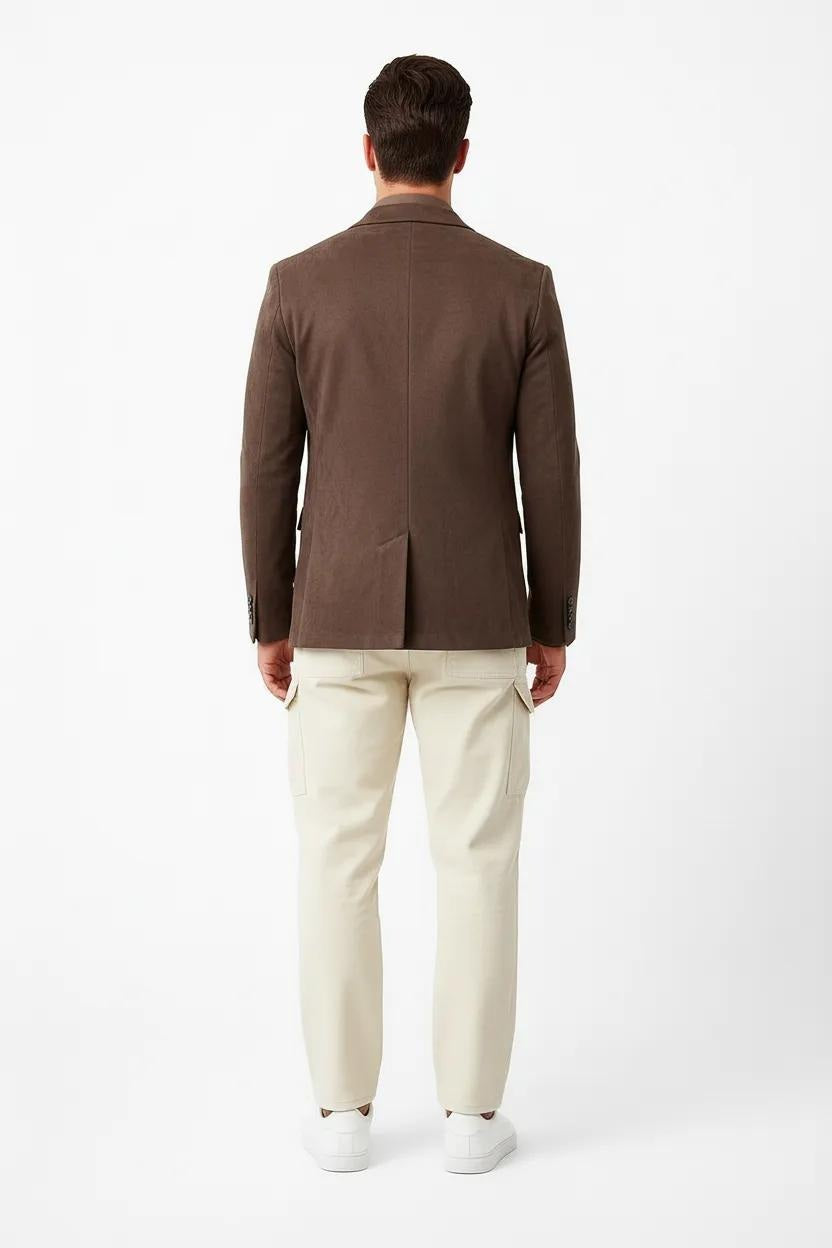 Men Solid Coat