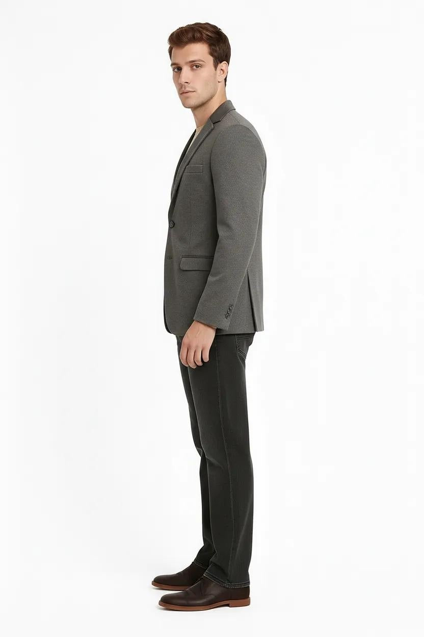 Men Solid Coat