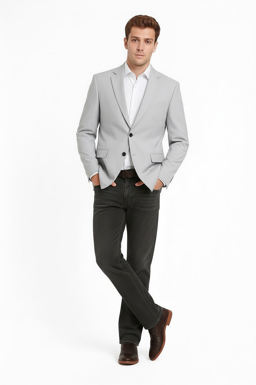 Men Solid Coat