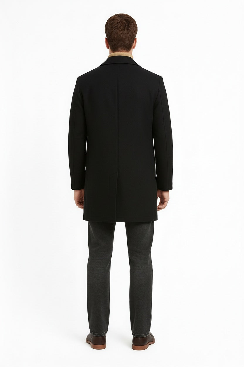 Men Solid Coat
