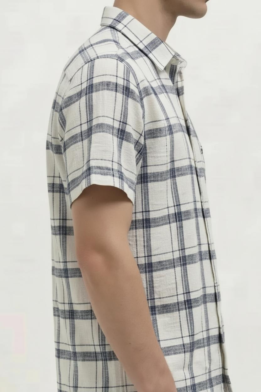 Men Checked Casual Shirt