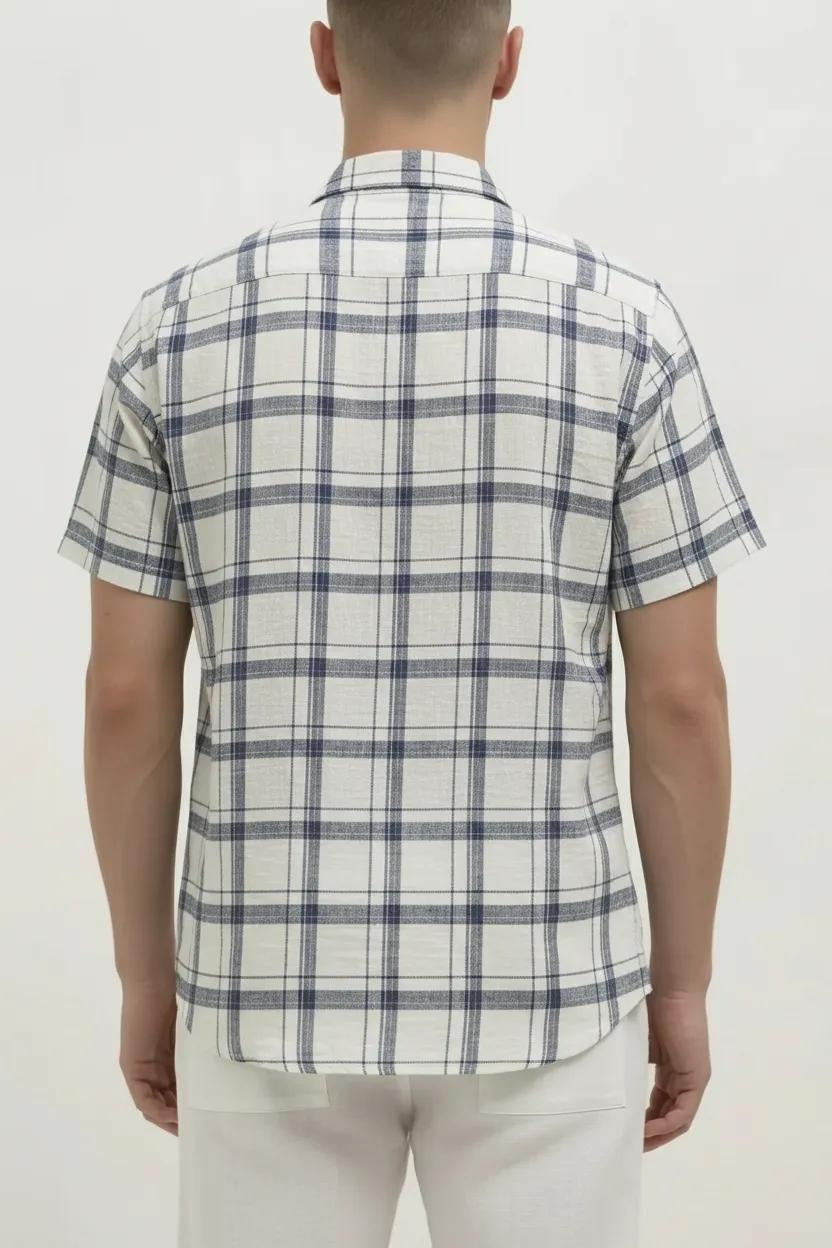 Men Checked Casual Shirt