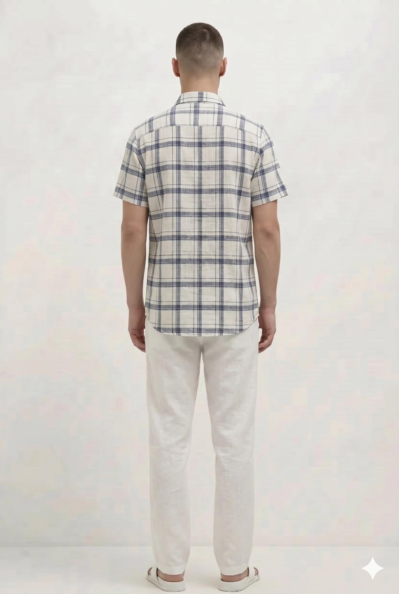 Men Checked Casual Shirt