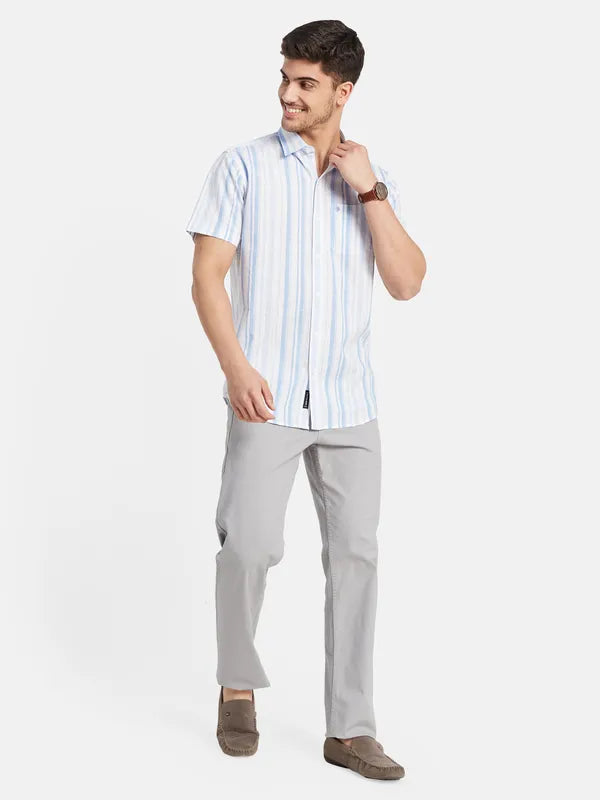 Vertical Stripes Printed Shirt