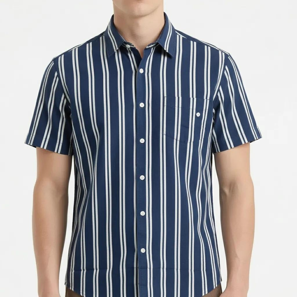 Men Striped Casual Shirt