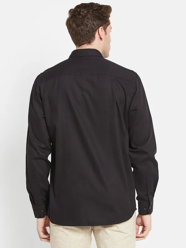 Men Black Casual Shirt