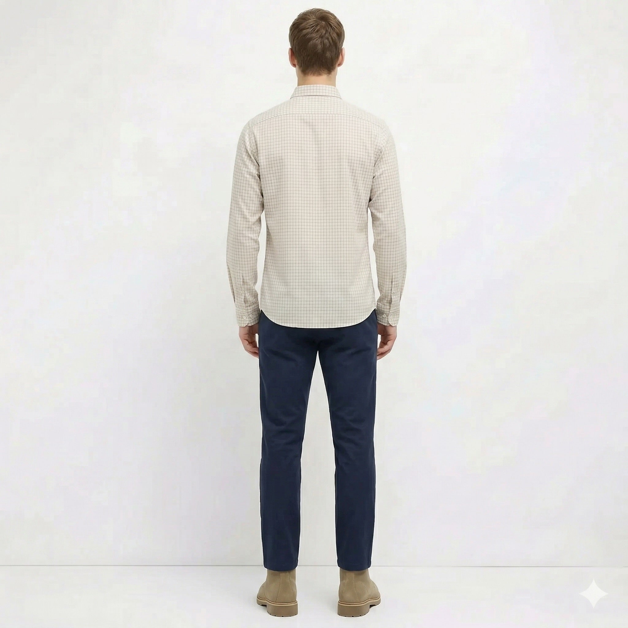 Men Checked Casual Shirt