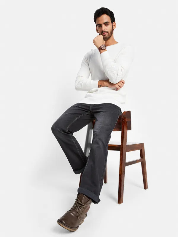 Open Knit Cotton Pullover