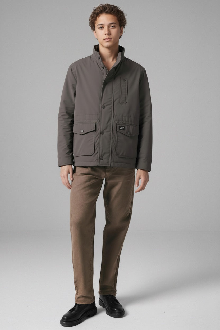 Men Lightweight Woven Jacket