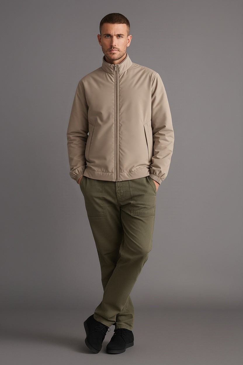 Men Lightweight Bomber Jacket