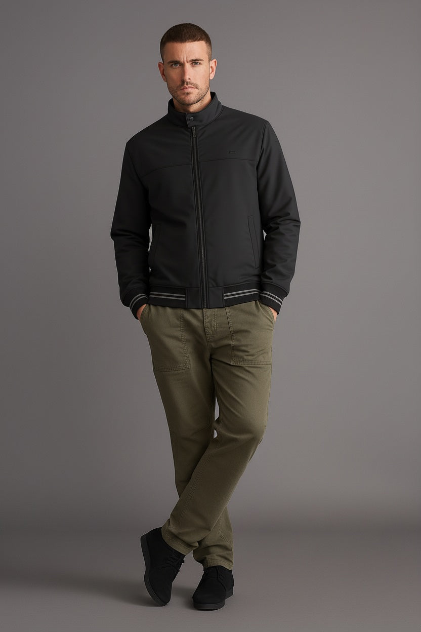 Men Lightweight Bomber Jacket