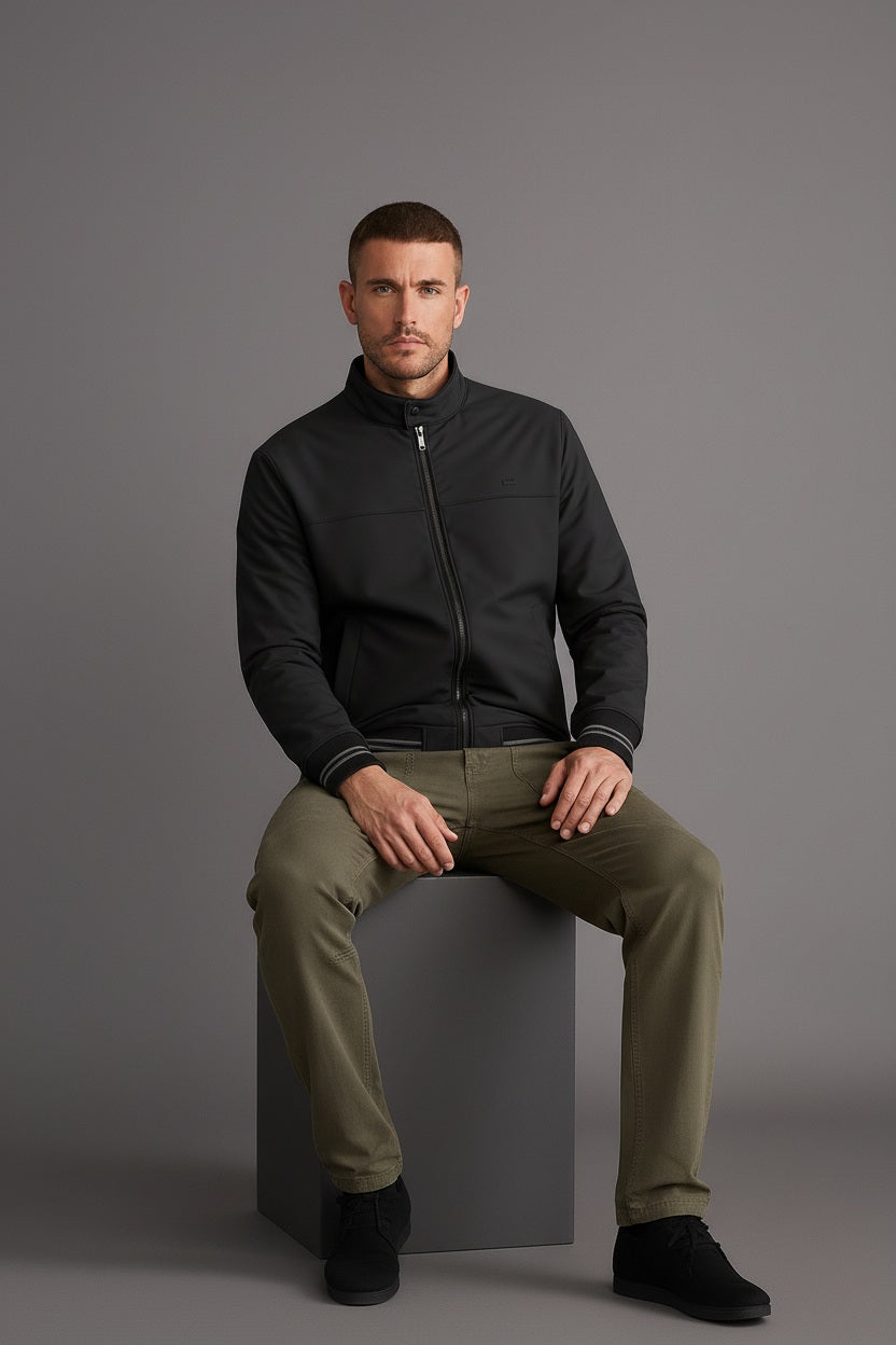 Men Lightweight Bomber Jacket