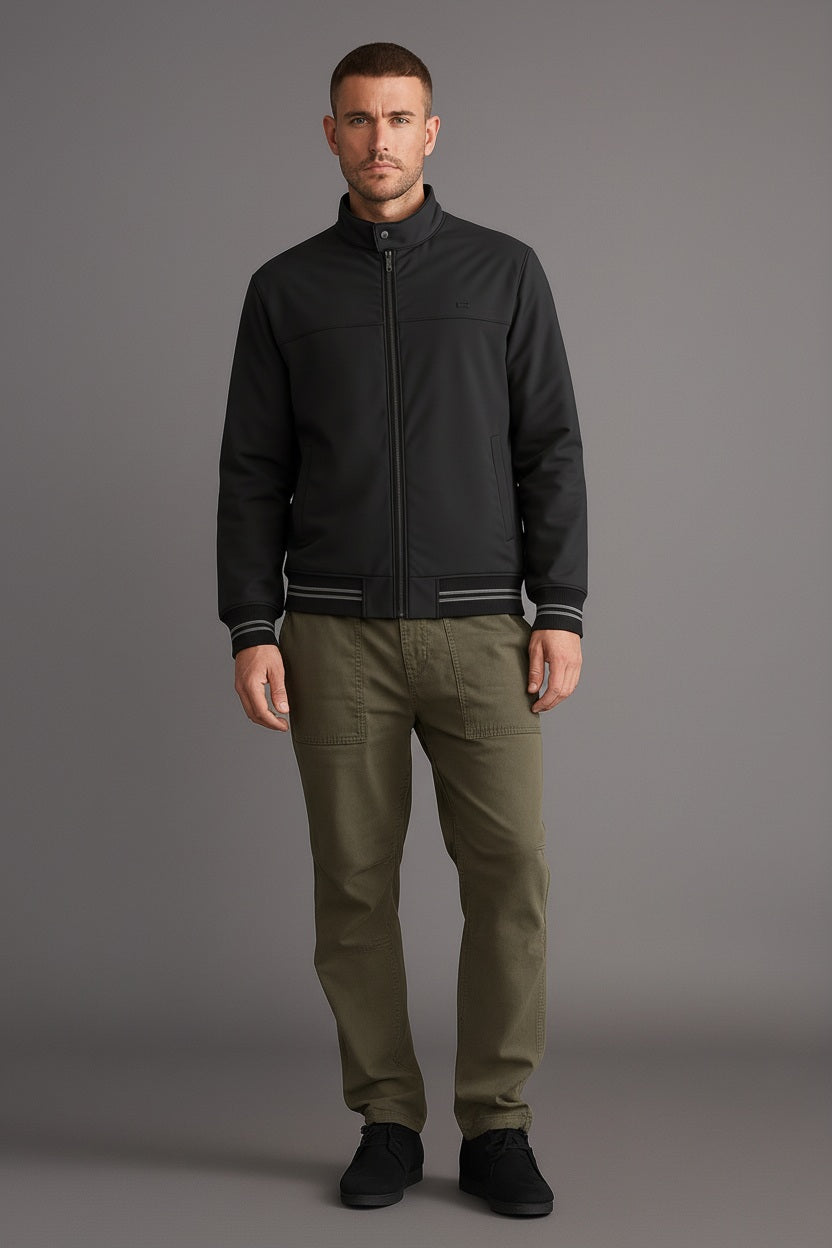 Men Lightweight Bomber Jacket