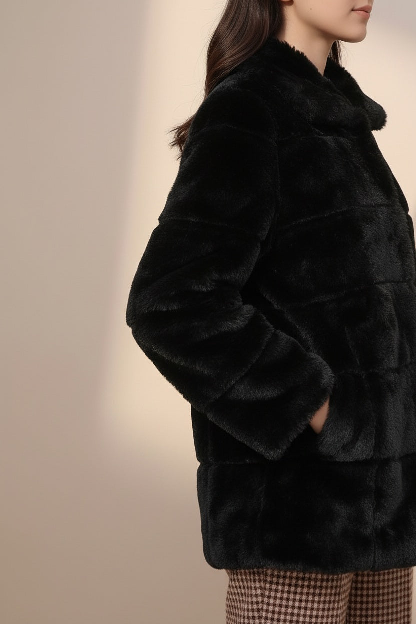 Women Single-Breasted Overcoat