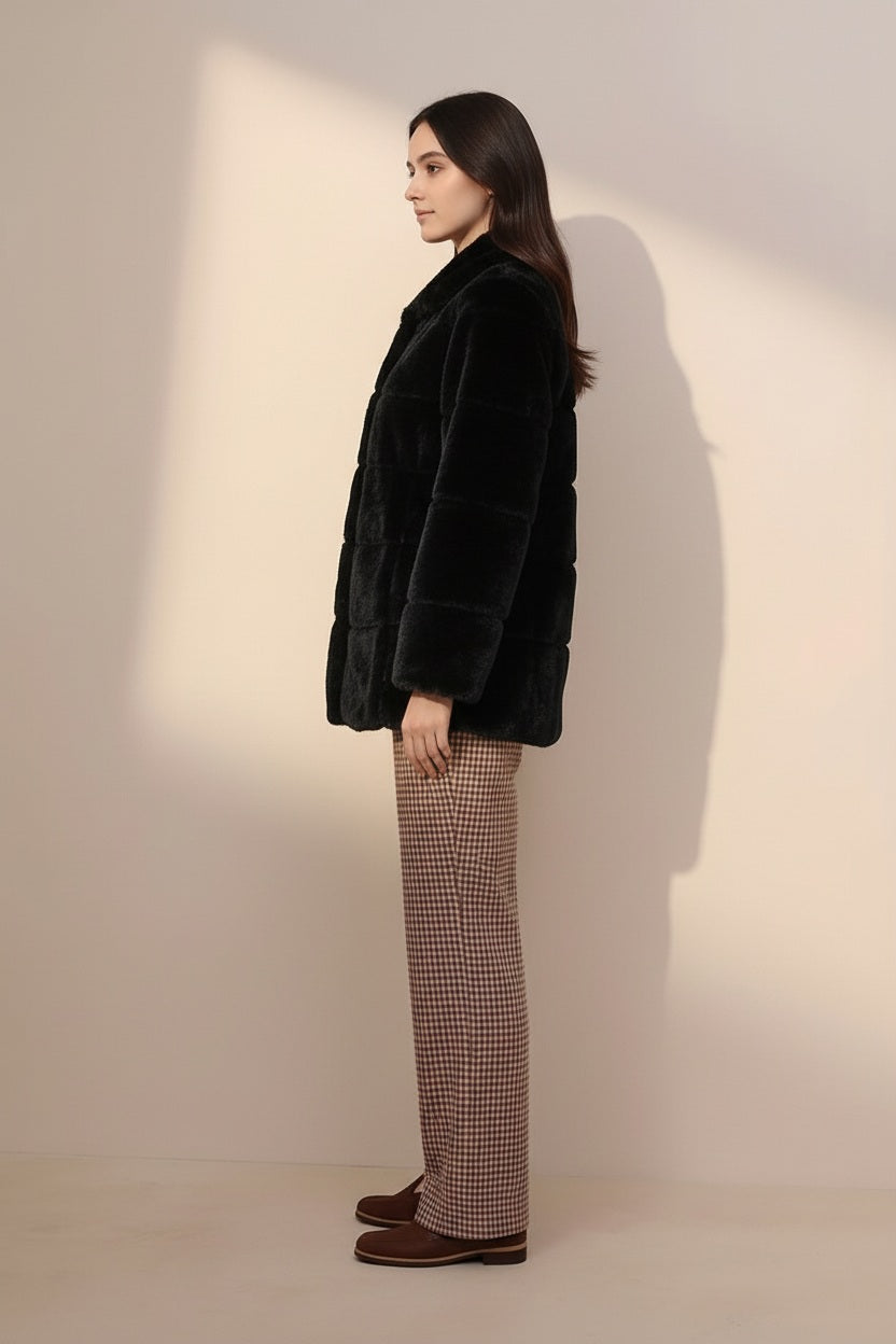 Women Single-Breasted Overcoat